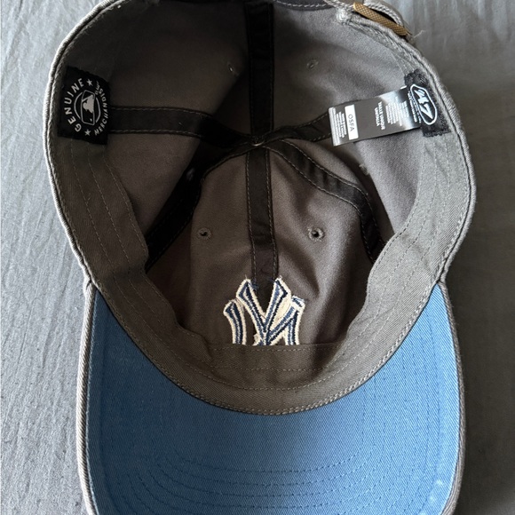 47 Brand New York Yankees Cleanup
Adjustable Hat - Graphite, Navy - Picture 6 of 7